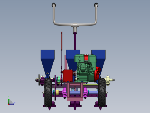 大蒜播种机31左视缩略图
