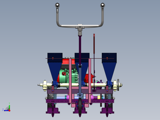 大蒜播种机31右视缩略图