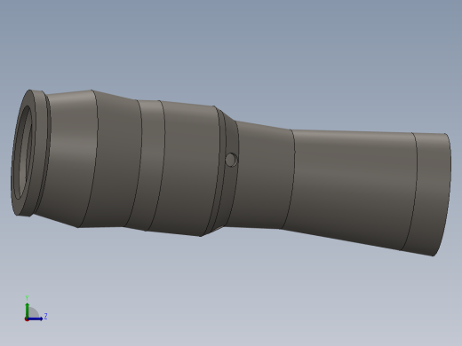 燃气轮机94---模型格式为 sw左视缩略图