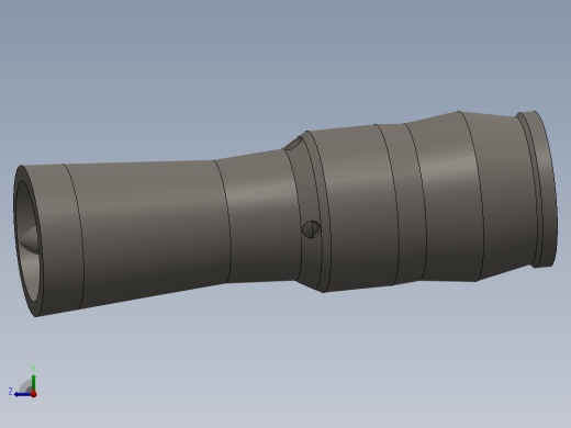燃气轮机94---模型格式为 sw右视缩略图