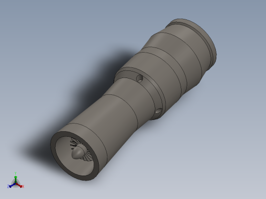 燃气轮机94---模型格式为 sw正等轴测缩略图