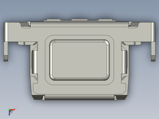 14.5㎜ x 2.2㎜侧面操纵边缘贴装轻触开关俯视缩略图