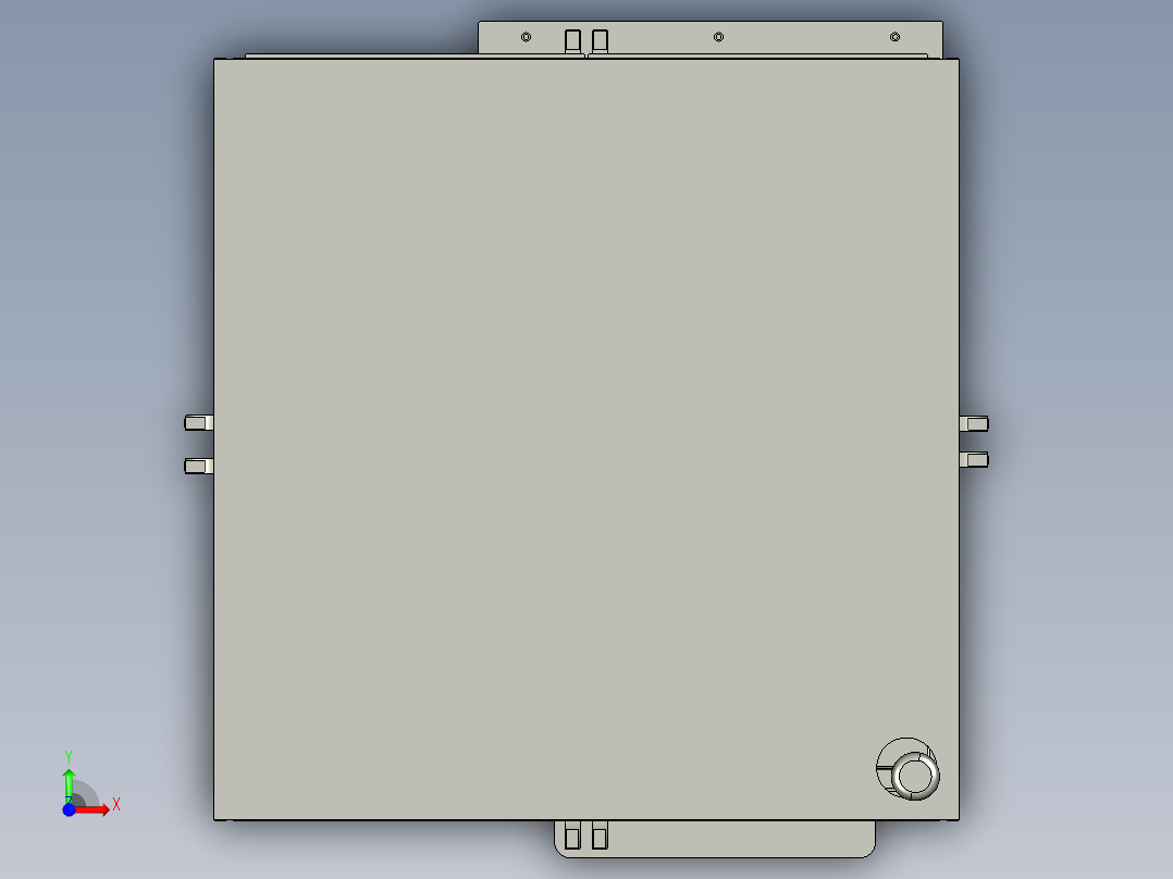 玩具烫字设备前视图