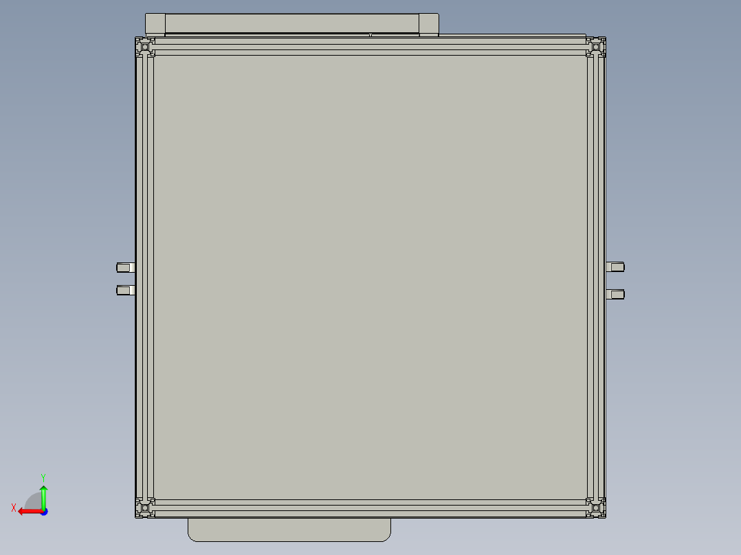 玩具烫字设备后视图