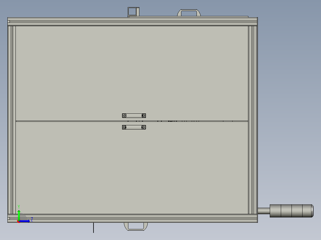 玩具烫字设备左视图