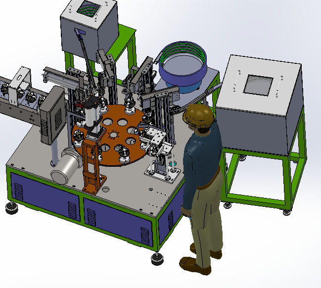 半自动组装线sw16可编辑