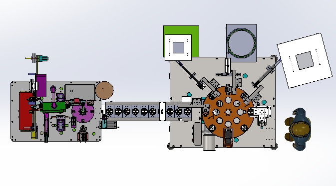 半自动组装线sw16可编辑