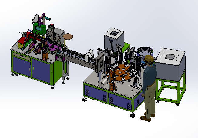 半自动组装线sw16可编辑