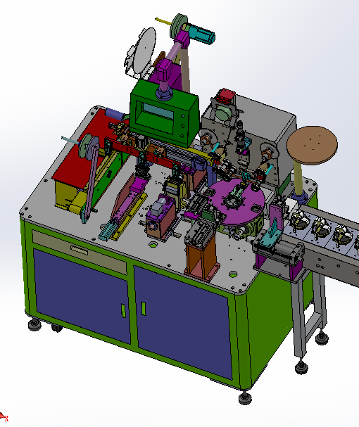 半自动组装线sw16可编辑