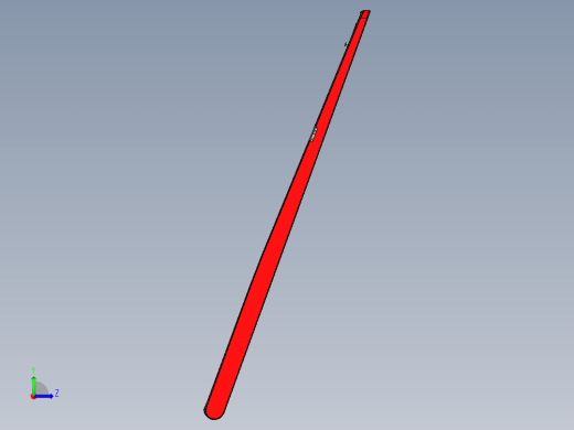 THINKPAD电脑键盘壳铣外形程序模型左视缩略图