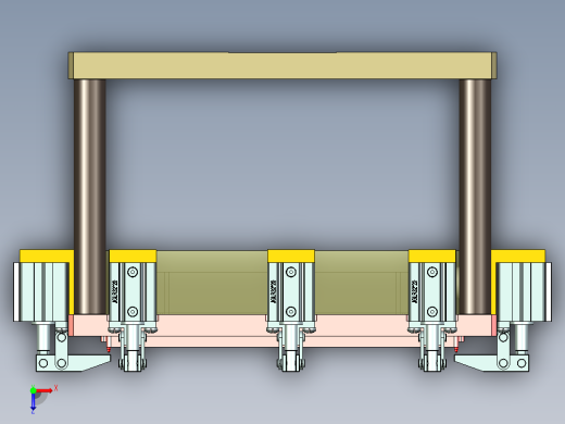EDB41-笔记本CNC工装夹具三维模型A-CNC2-190327-通气槽改斜槽俯视缩略图