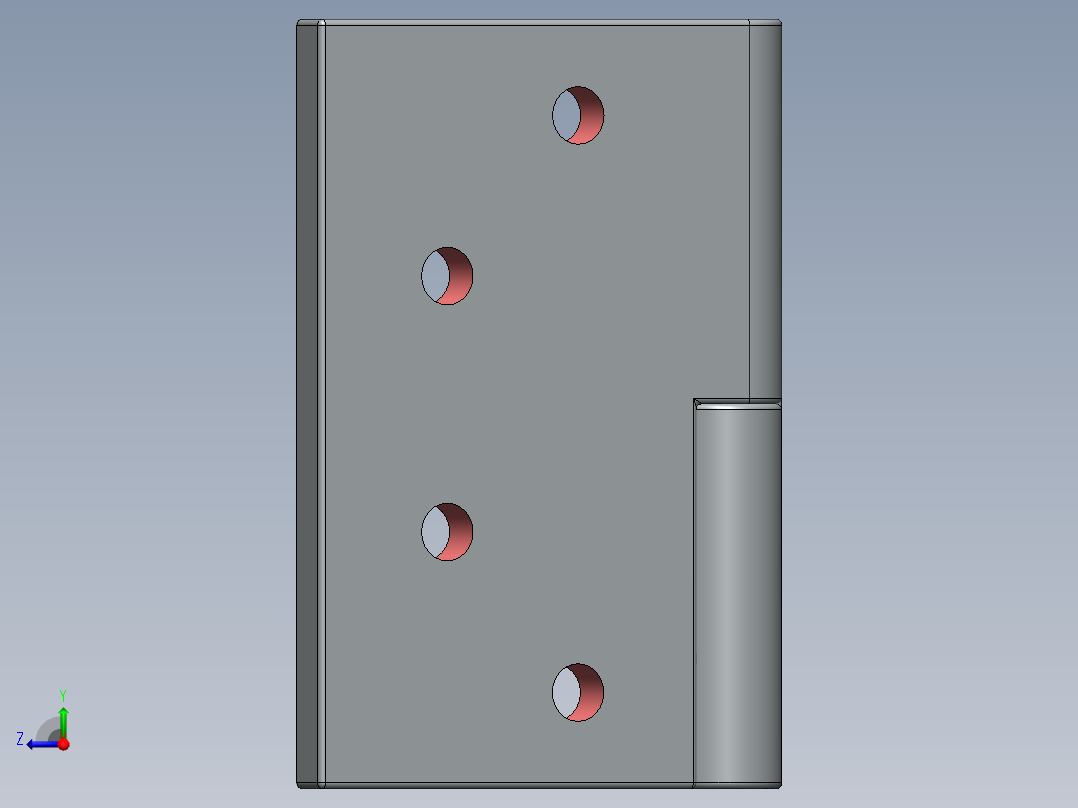 合页、铰链(58)右视图