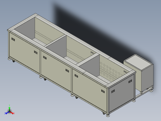 三槽超声波清洗机