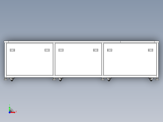 三槽超声波清洗机前视缩略图