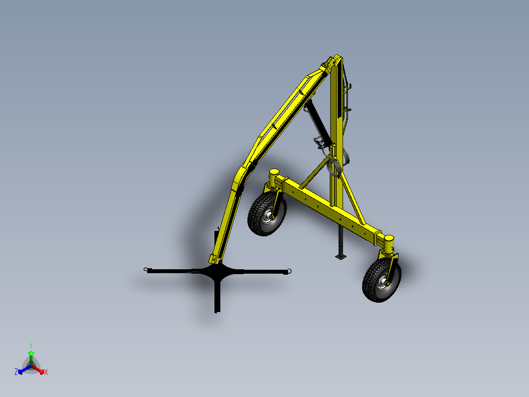 起重机正等轴测图