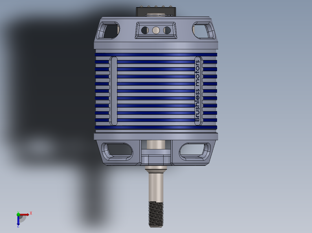 直流电机、电机(5)俯视图