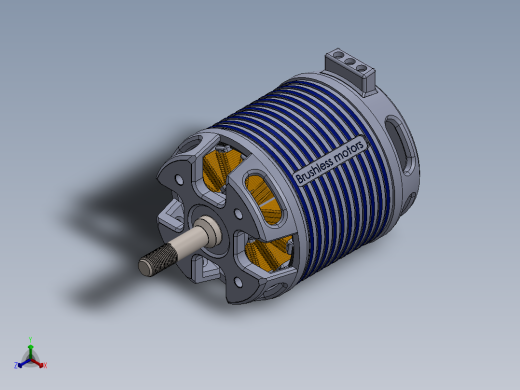 直流电机、电机(5)正等轴测缩略图