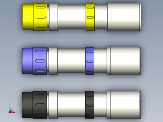 高亮变焦强光照明产品设计前视缩略图