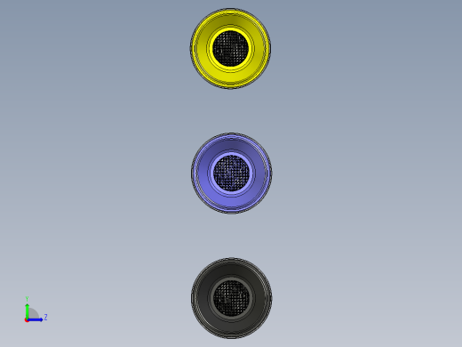 高亮变焦强光照明产品设计左视缩略图