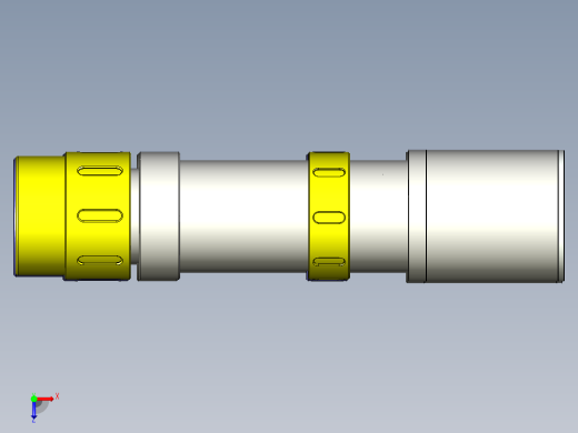 高亮变焦强光照明产品设计俯视缩略图