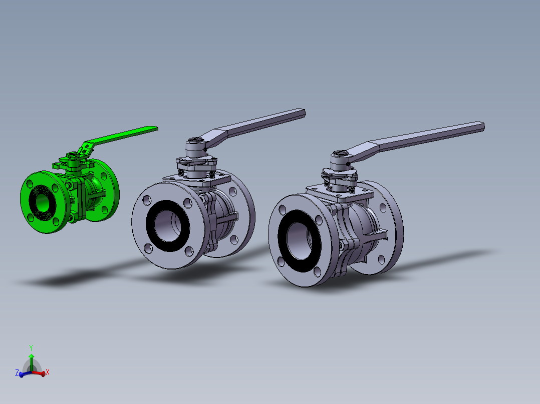 3款 VSI 7200系列2片式2通高性能球阀