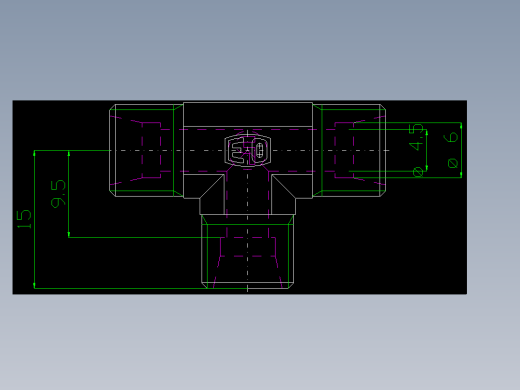 PARKER管接头EO Union tee T06LL71X_front
