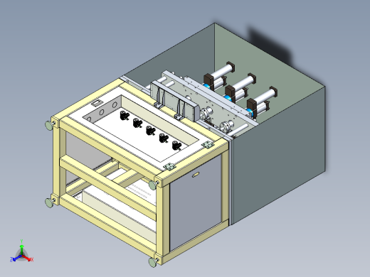 多工位小型压机设计