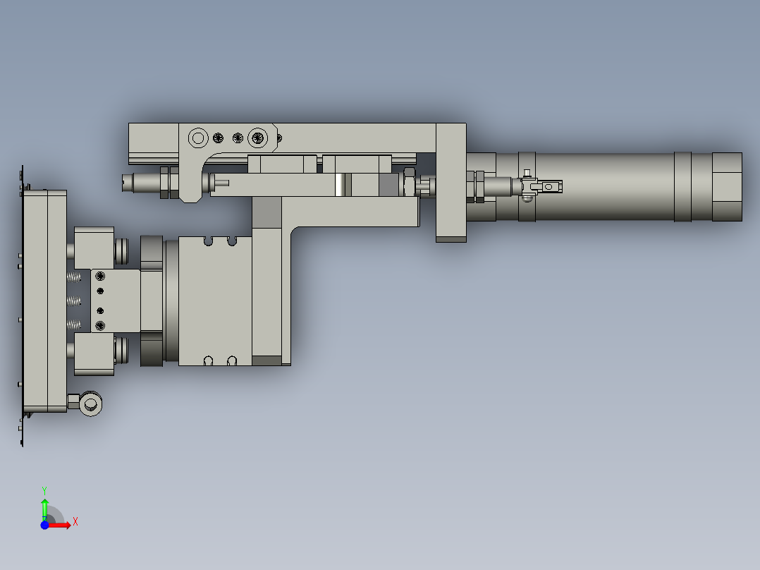 第1台SP卸料旋转组件-428前视图