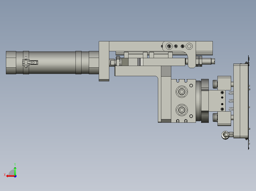 第1台SP卸料旋转组件-428后视图