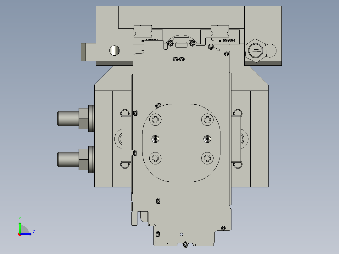 第1台SP卸料旋转组件-428左视图