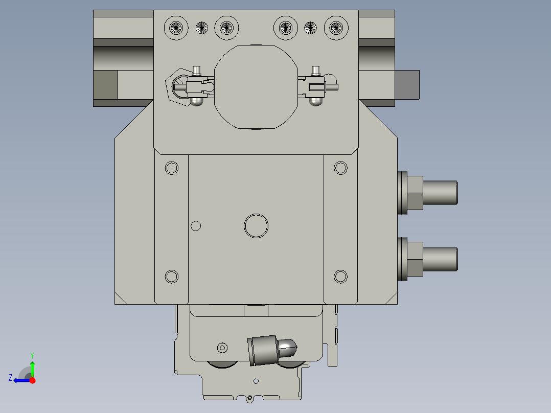 第1台SP卸料旋转组件-428右视图