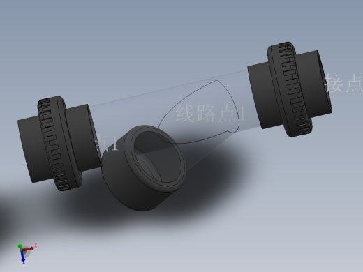 Y filter DN25 PN10 U-PVC