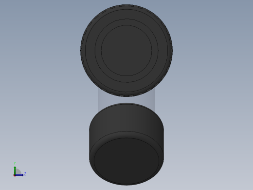 Y filter DN25 PN10 U-PVC左视缩略图