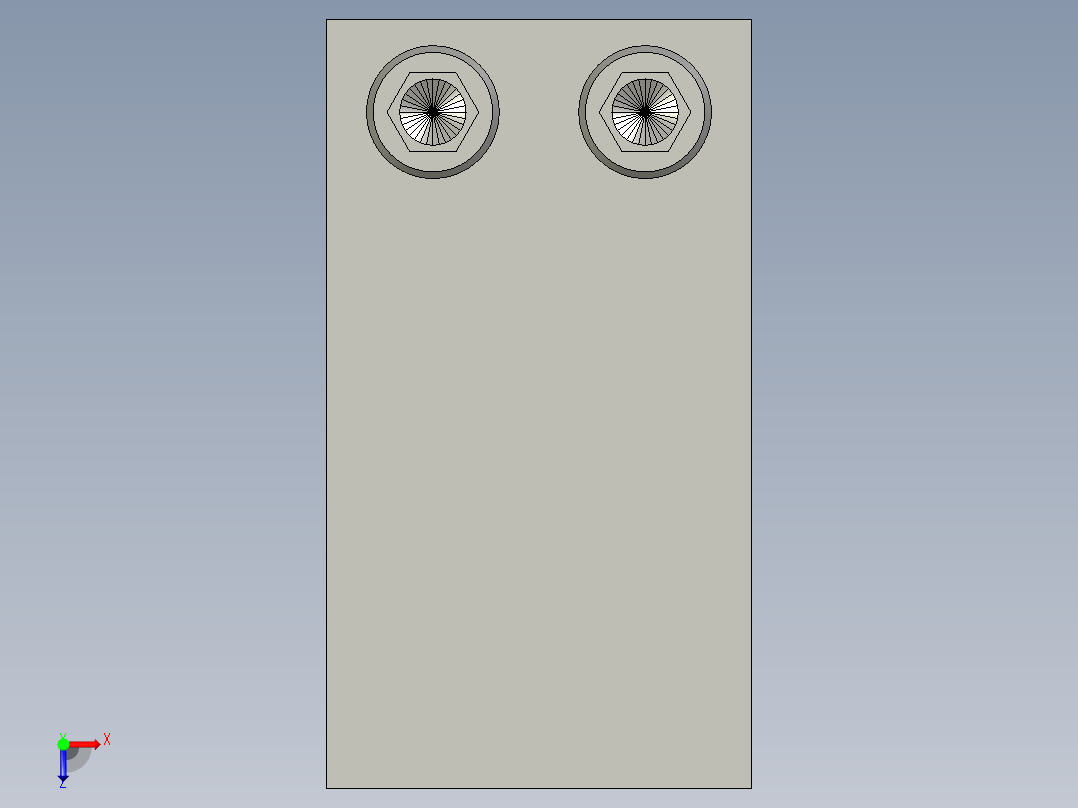 LJ-CJ-00固定夹RDU06-D25怡和达俯视图