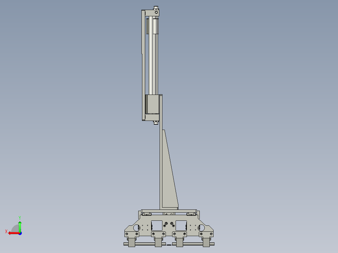 成品下料上下组件0后视图