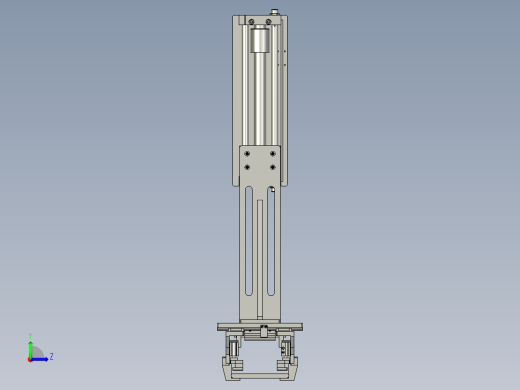 成品下料上下组件0左视缩略图