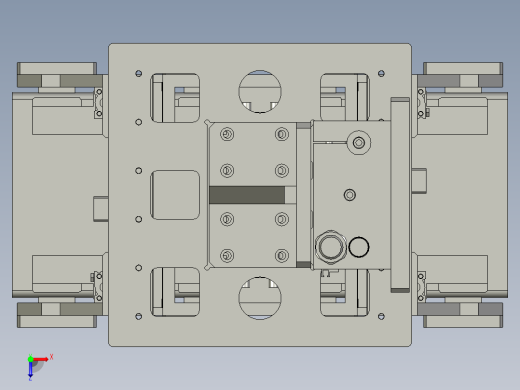 成品下料上下组件0俯视缩略图