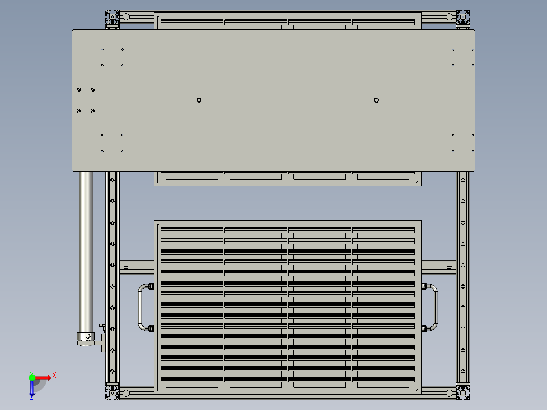 A+绝缘罩-上料组件俯视图