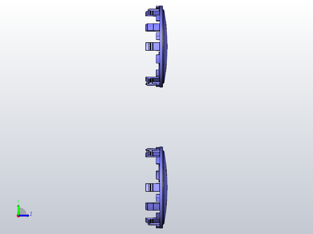 注射模具实例44左视图