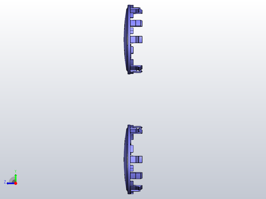 注射模具实例44右视图