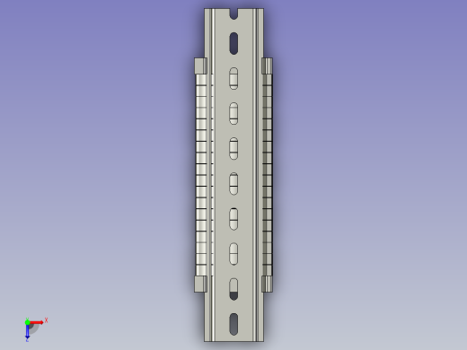 组合式接线端子排俯视缩略图