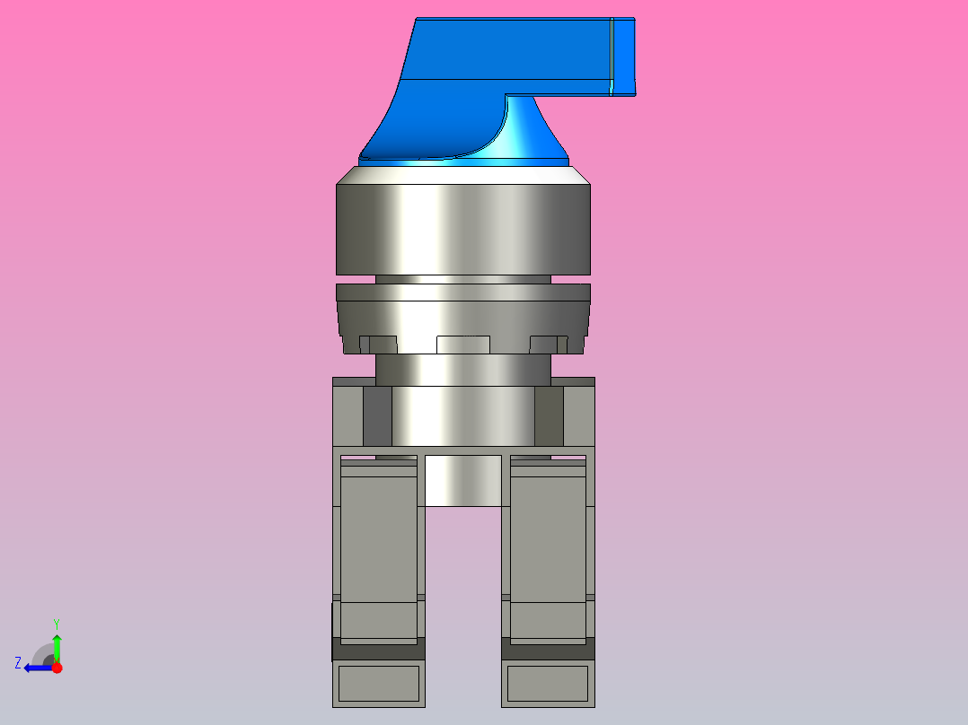 长柄旋钮开关[QG115-A1-10CX╱FU╱B]右视图