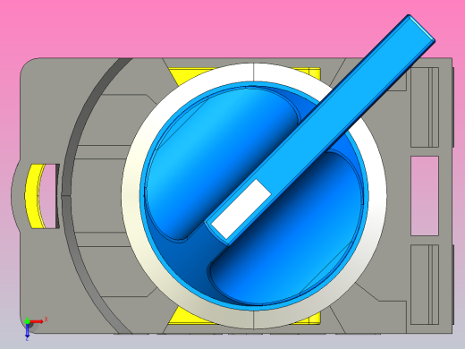 长柄旋钮开关[QG115-A1-10CX╱FU╱B]俯视缩略图