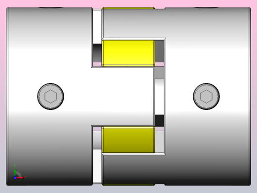 LK20系列（经济型） 定位螺丝固定型梅花联轴器[LK20-40S]前视缩略图