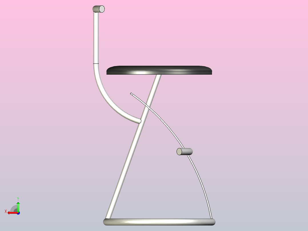 椅子创意设计5后视图