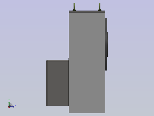 1吨变位机机头左视缩略图