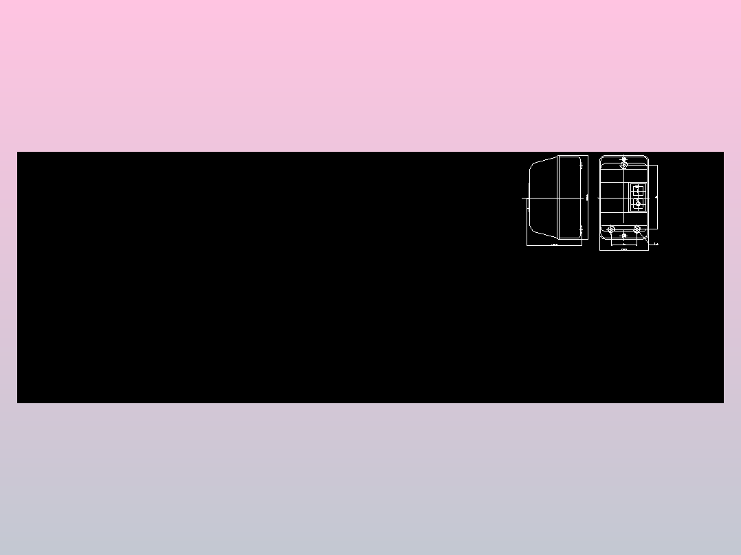 NQ3-11P电磁起动器外形安装尺寸图202204