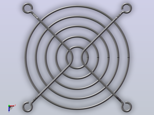 User Library-grille ventilateur - 544-1529_护网俯视缩略图