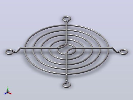 User Library-grille ventilateur - 544-1529_护网正等轴测缩略图