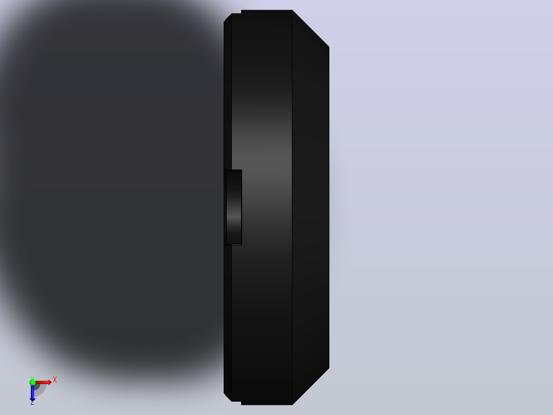 系统3R堵头俯视图
